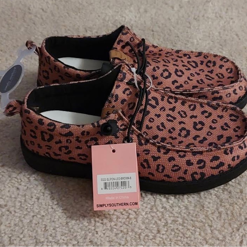 Casual cheetah shoes